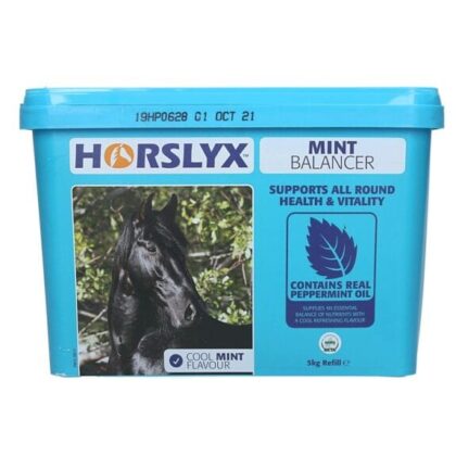 Lizawka HORSLYX Mint (Turquoise) 5 kg - na oddychanie