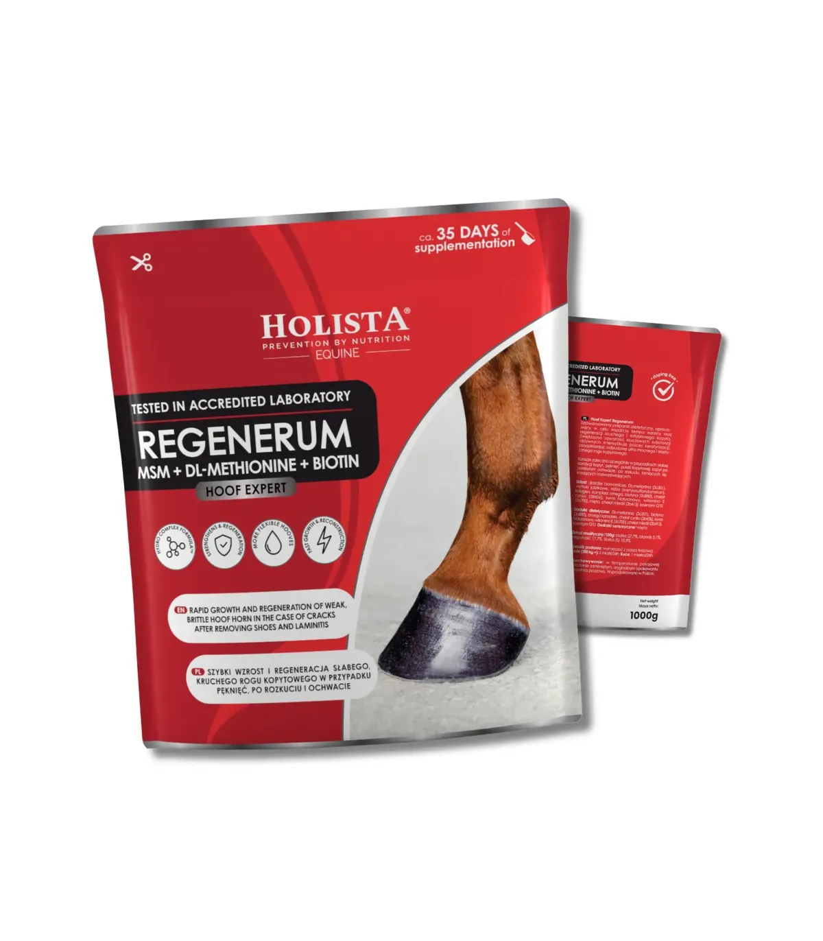 Holista Hoof Expert Regenerum 1000g - wzrost i regeneracja kopyt