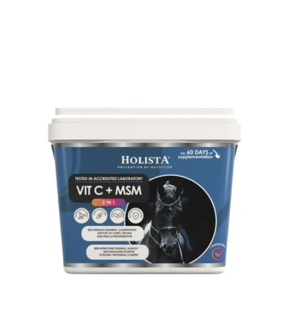Holista witamina C + MSM dla koni 1000 g - wsparcie odporności i aparatu ruchu