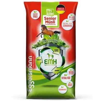 Eggersmann EMH Senior Musli 20 kg - dla koni starszych mających problemy z uzębieniem