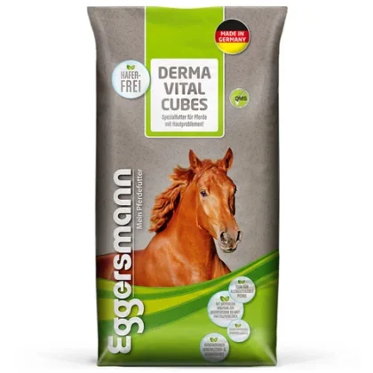 Eggersmann Derma Vital Cubes 25 kg - pasza dla koni z problemami skórnymi