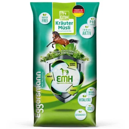 Eggersmann EMH Krauter Musli 20 kg - musli dla koni z problemami oddechowymi