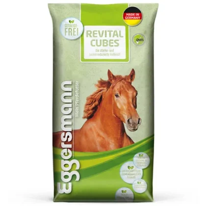 Eggersmann ReVital Cubes 25 kg - dla koni ochwatowych, z chorobą Cushinga i PSSM