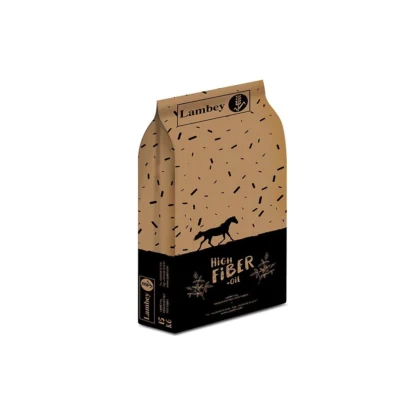 Sieczka Lambey High Fiber Omega 15 kg - odpylona sieczka z lucerną i kwasami Omega
