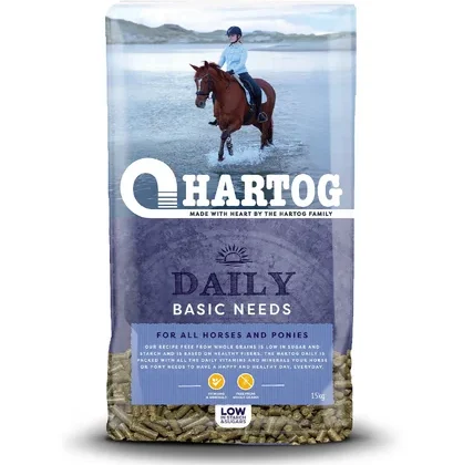 Hartog Daily Pellet 15 kg - granulat dla koni z wrażliwym układem pokarmowym