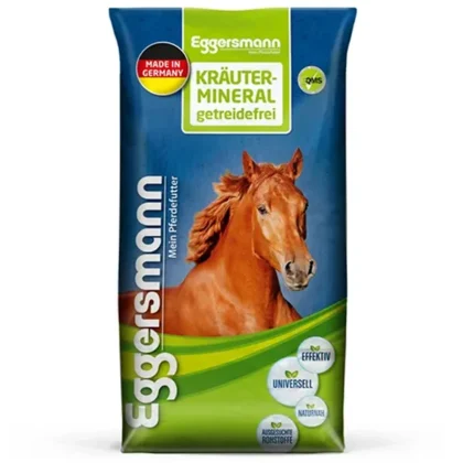 Eggersmann Kräutermineral Getreidefrei 25 kg – smaczki witaminowe z ziołami bez zbóż