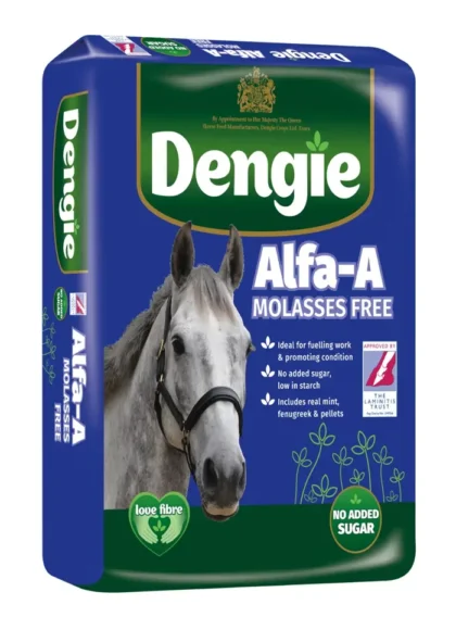 Dengie ALFA-A Molasses Free 20 kg - sieczka z lucerny z ziołami, bez melasy