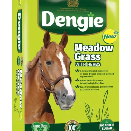 Dengie Meadow Grass with Herbs 15 kg - sieczka dla koni z ziołami