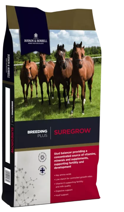 Dodson & Horrell Suregrow Pellets 20 kg - pasza dla klaczy hodowlanych i młodzieży rosnącej