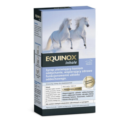 Equinox Inhale 1l - suplement dla koni na układ oddechowy