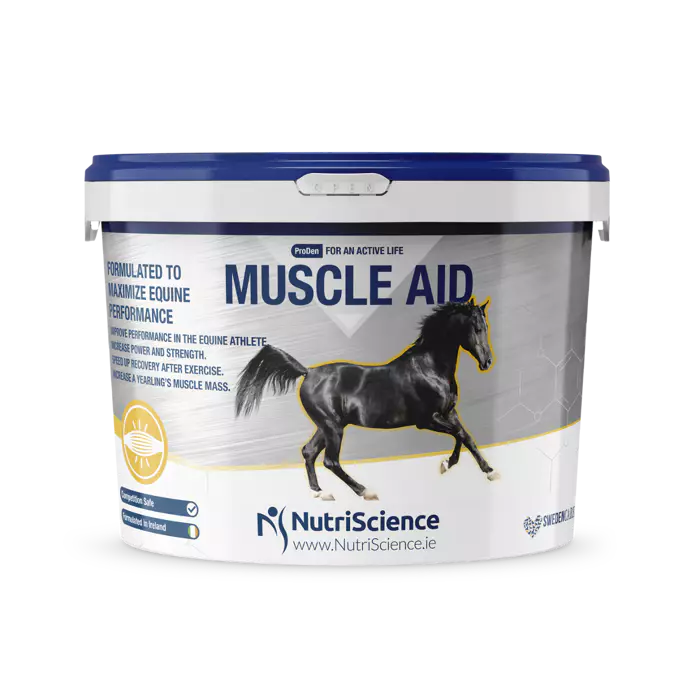 NutriScience Muscle Aid 1,5 kg - suplement wspierający budowe masy mieśniowej