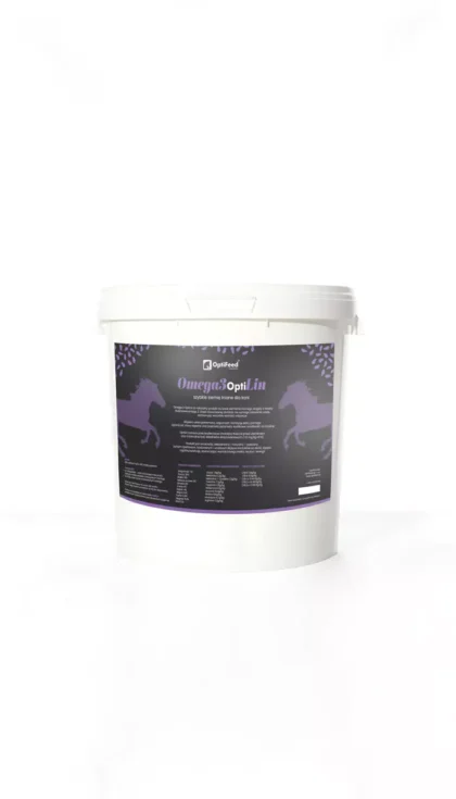 OptiFeed Omega 3 OptiLin 9 kg - szybkie siemię lniane dla koni