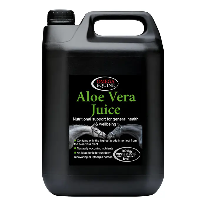 Omega Equine Aloe Juice 5L - aloes dla koni