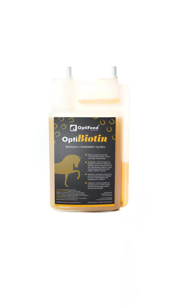 OptiFeed OptiBiotin 1l - Biotyna dla koni