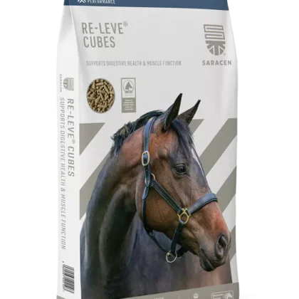 Saracen Re-leve Cubes 20 kg - niskoskrobiowa pasza dla koni