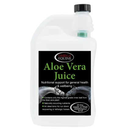 Omega Equine Aloe Juice 1l - aloes dla koni