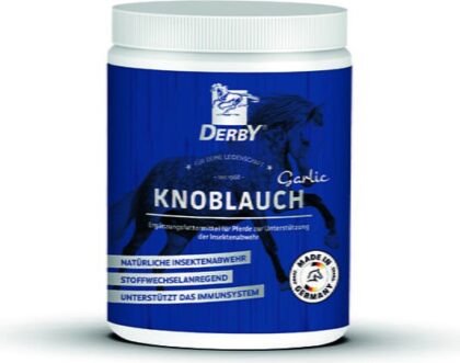 Derby Knoblauch Garlic 700g - czosnek i witaminy z grupy B dla koni